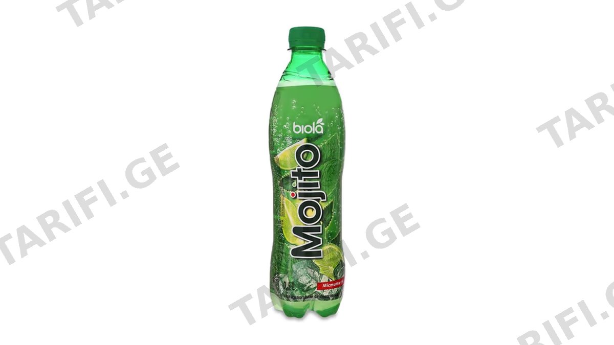 უალკოჰოლო მოჰიტო/Biola/0.5ლ