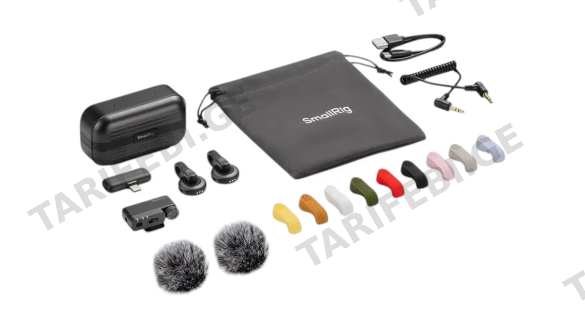 მიკროფონი SmallRig S 70 Wireless Microphone with Multi-Device Compatibility (Black) - 6526