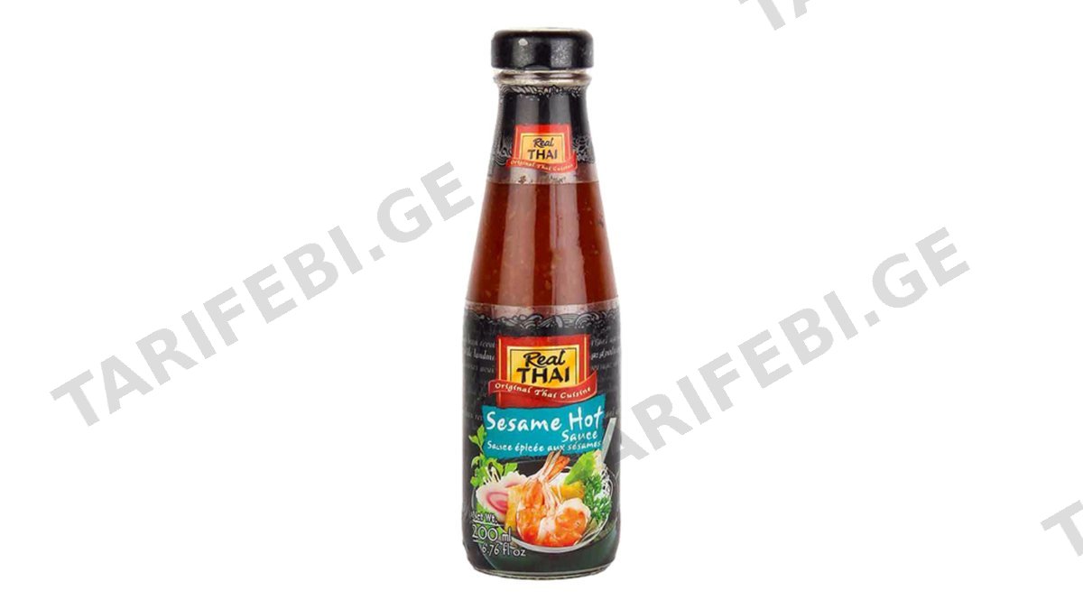 RealTHAI სეზამის სოუსი 200მლ x12