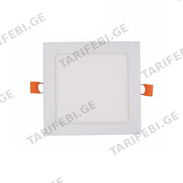 LED პანელური სანათი ოთხკუთხედი 6w 6500K LINUS
