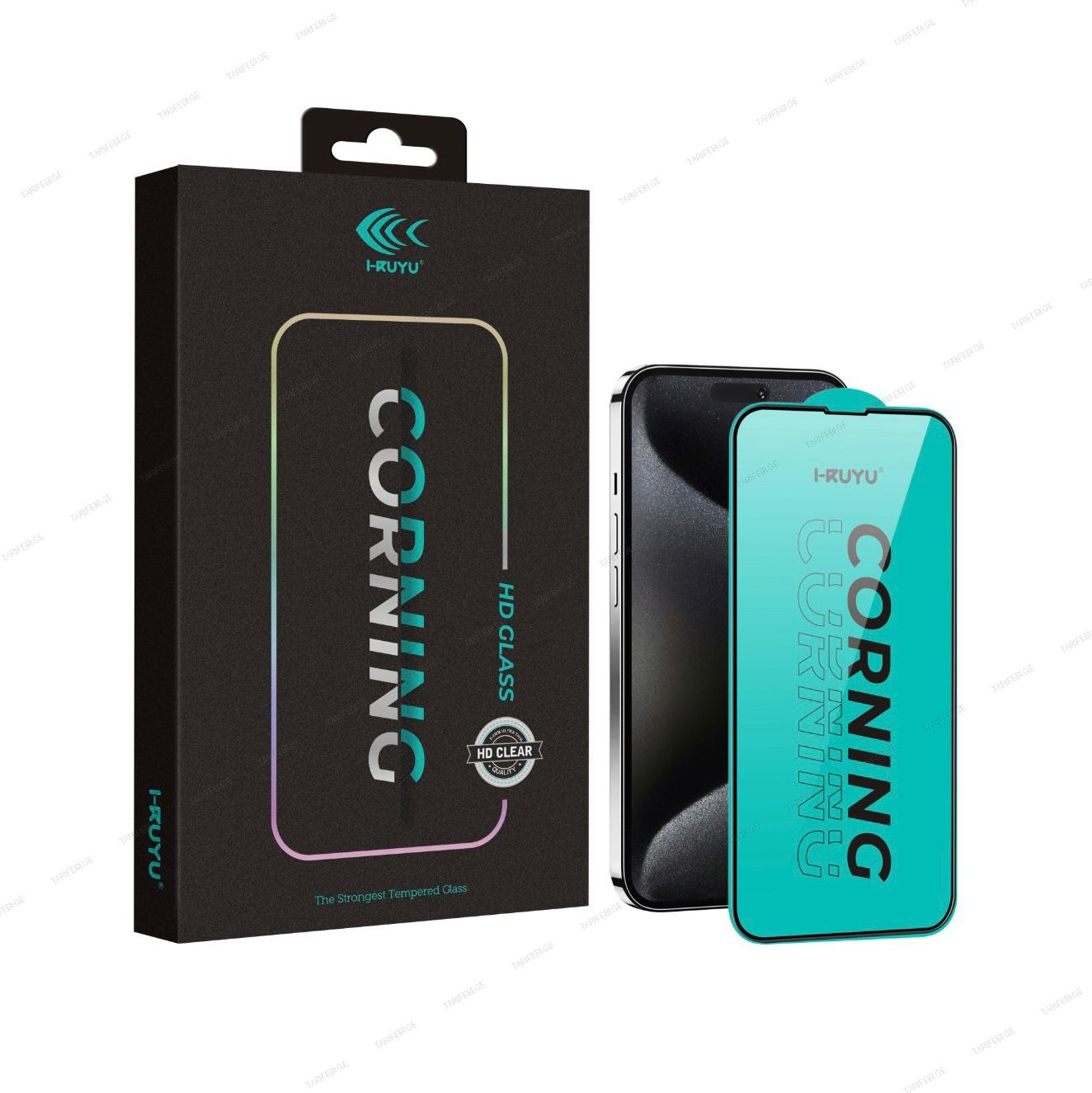 Corning Clear Glass with Package for iPhone 16 Pro Max