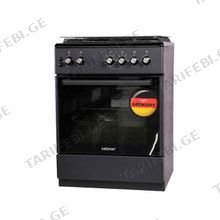 ZELLMER FF6400GFZU (Black-A) გაზქურა