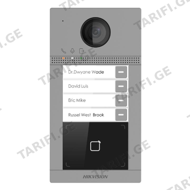 ინტერკომი DS-KV8413-WME1(C)/Flush