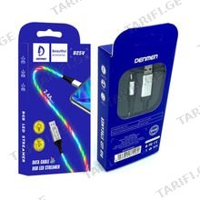 DENMEN D25T Type-c USB მანათობელი კაბელი