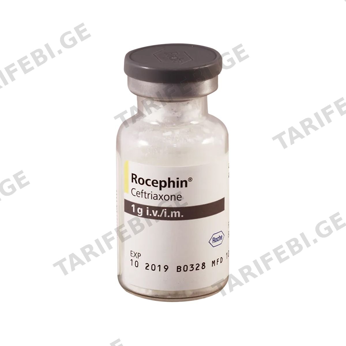 როცეფინი - Rocephin 1 გ 1 ფლაკონი