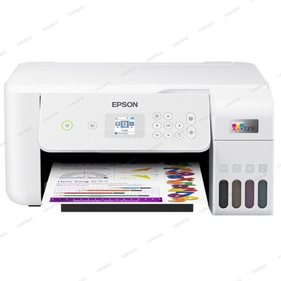 პრინტერი Epson C11CJ66411 L3266, MFP, A4, Wi-Fi, USB, White