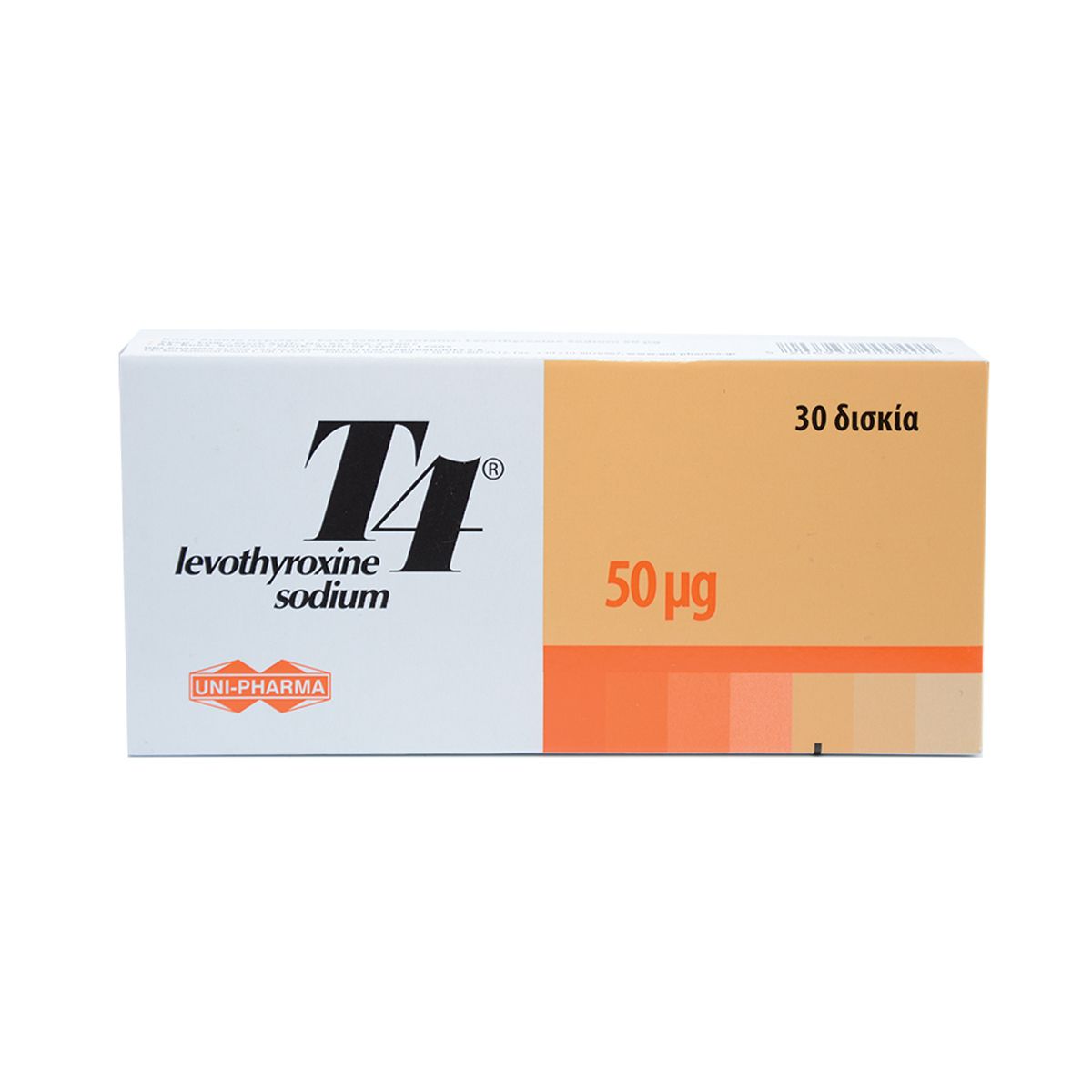 ტ4 - T4 50მკგ 30 ტაბლეტი