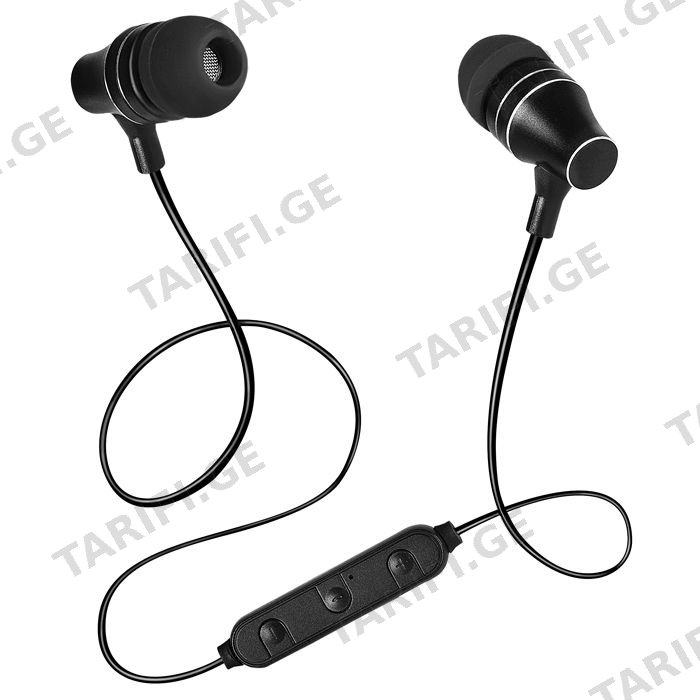 ყურსასმენი Sven E-225B black Bluetooth earbuds