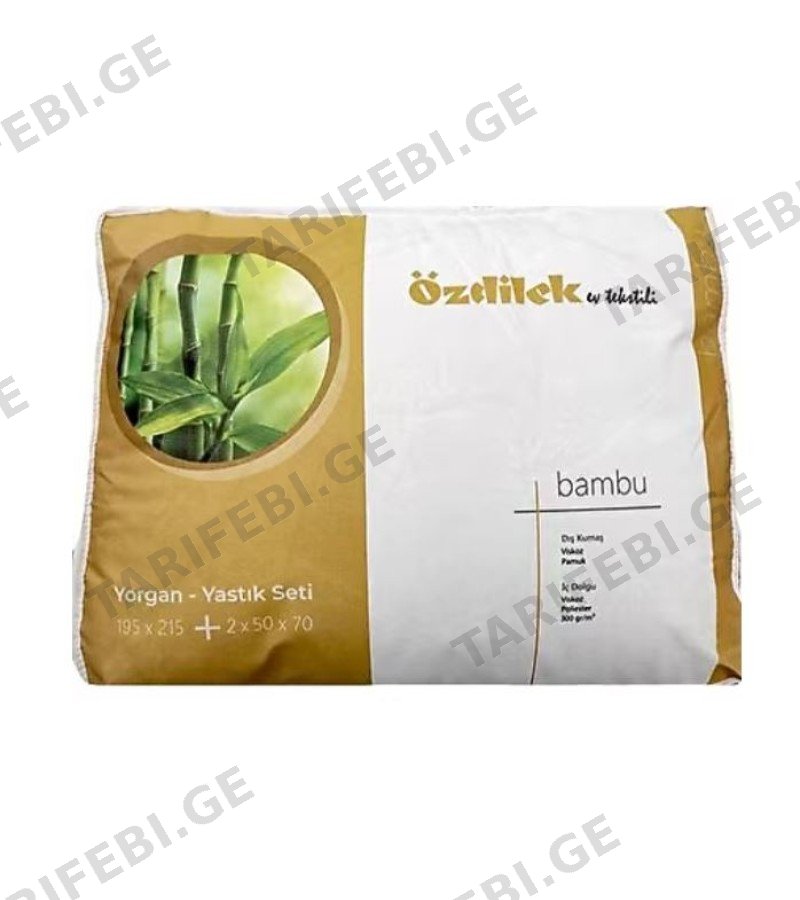 საბანი YORGAN BAMBU ზომა : 155x215 მწარ. OZDILEK