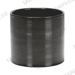 კერამიკული ქოთანი ყვავილებისთვის Scheurich GLASS GREY 10/828