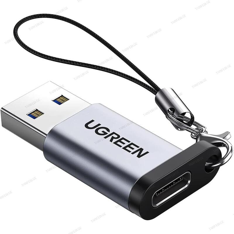 UGREEN USB-A 3.0 to USB-C Adapter Gray/50533