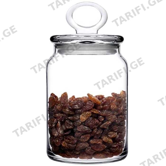 მინის ქილა ხუფით PASABAHCE 9967621 (860 მლ)