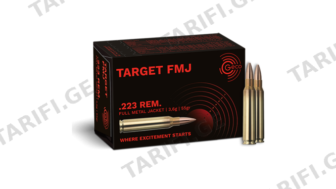 223 REM GEKO FMJ 3.6G/55GR