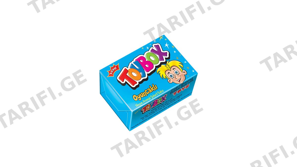 ტოიბოქსი სურპრიზ 5 გრ