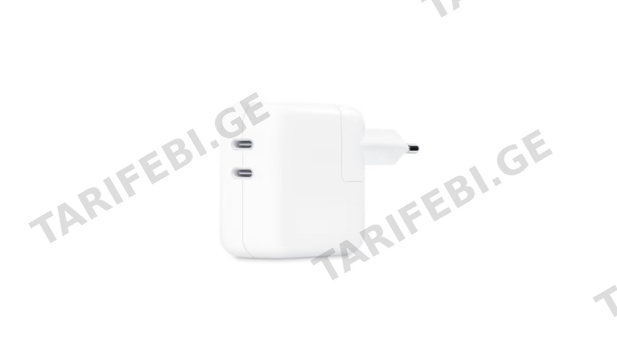 Apple 35W Dual USB-C Port Power Adapter А2676