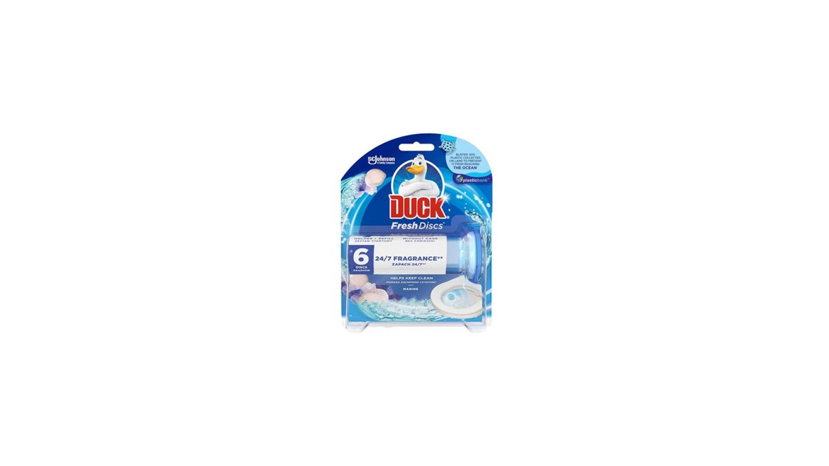 DUCK უნიტაზის არომატიზატორი დისკები 6ც/5000204965926