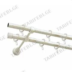 კარნიზი ლითონის Delfa СМ-3393/180/2Р