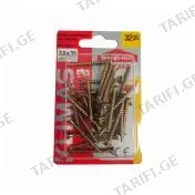 ავეჯის ჭანჭიკი BWK-30025 (50ც)