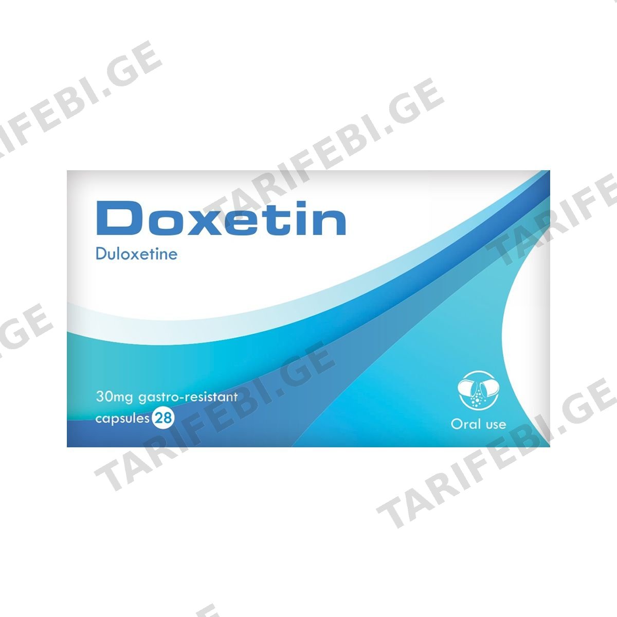 დოქსეტინი - Doxetin 30 მგ 28 ტაბლეტი