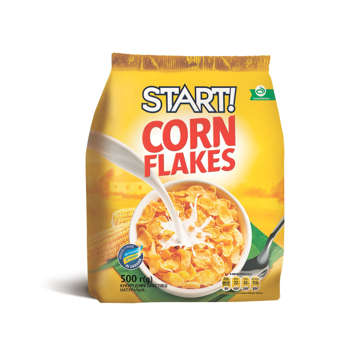 ფანტელი სიმინდის "სტარტი" ნატურალური 500გრ