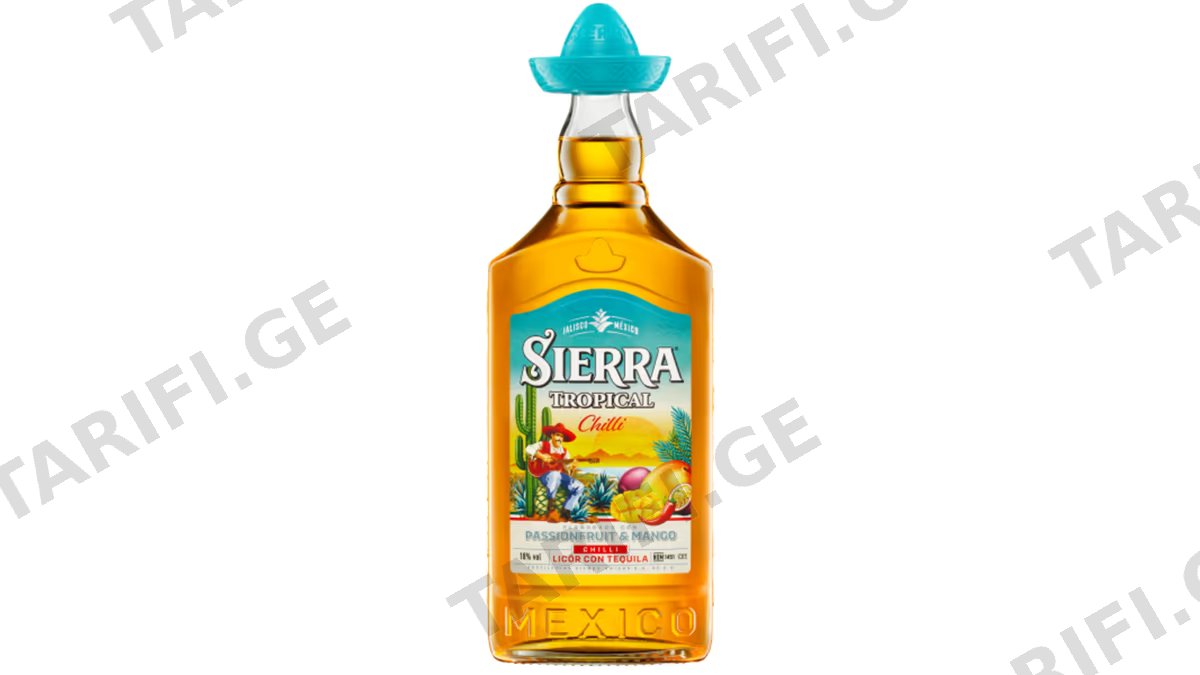 ტეკილა Sierra Tropical Chilli - 0.7L