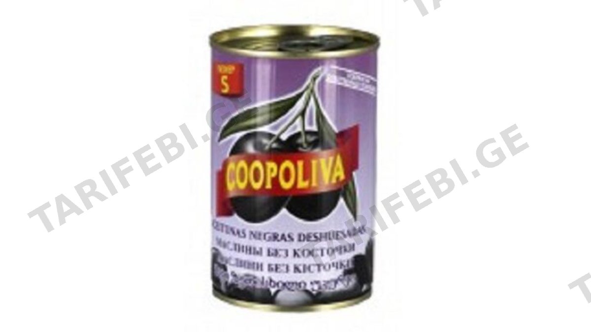 "COOPOLIVA"- ზეთისხილი შავი უკურკო A-300