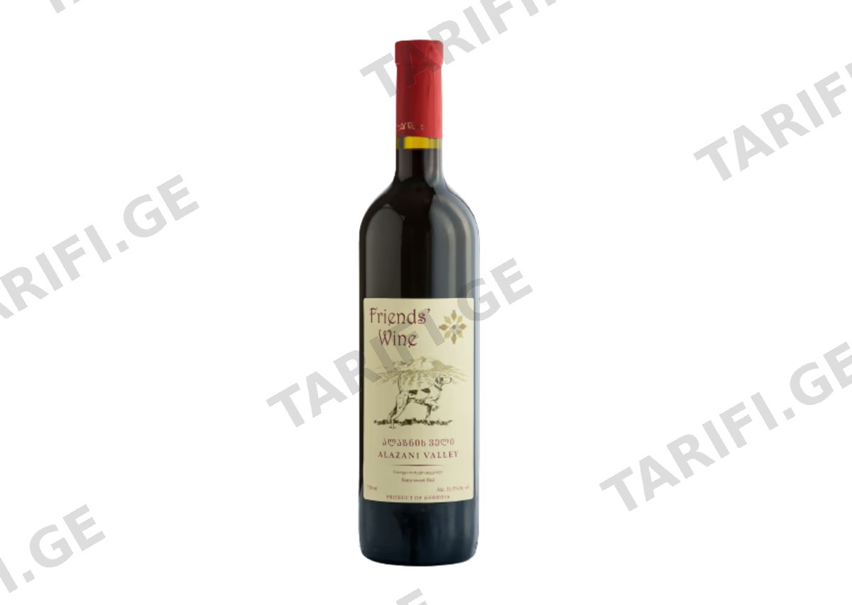 Friends' Wine - ალაზნის ველი, წითელი
