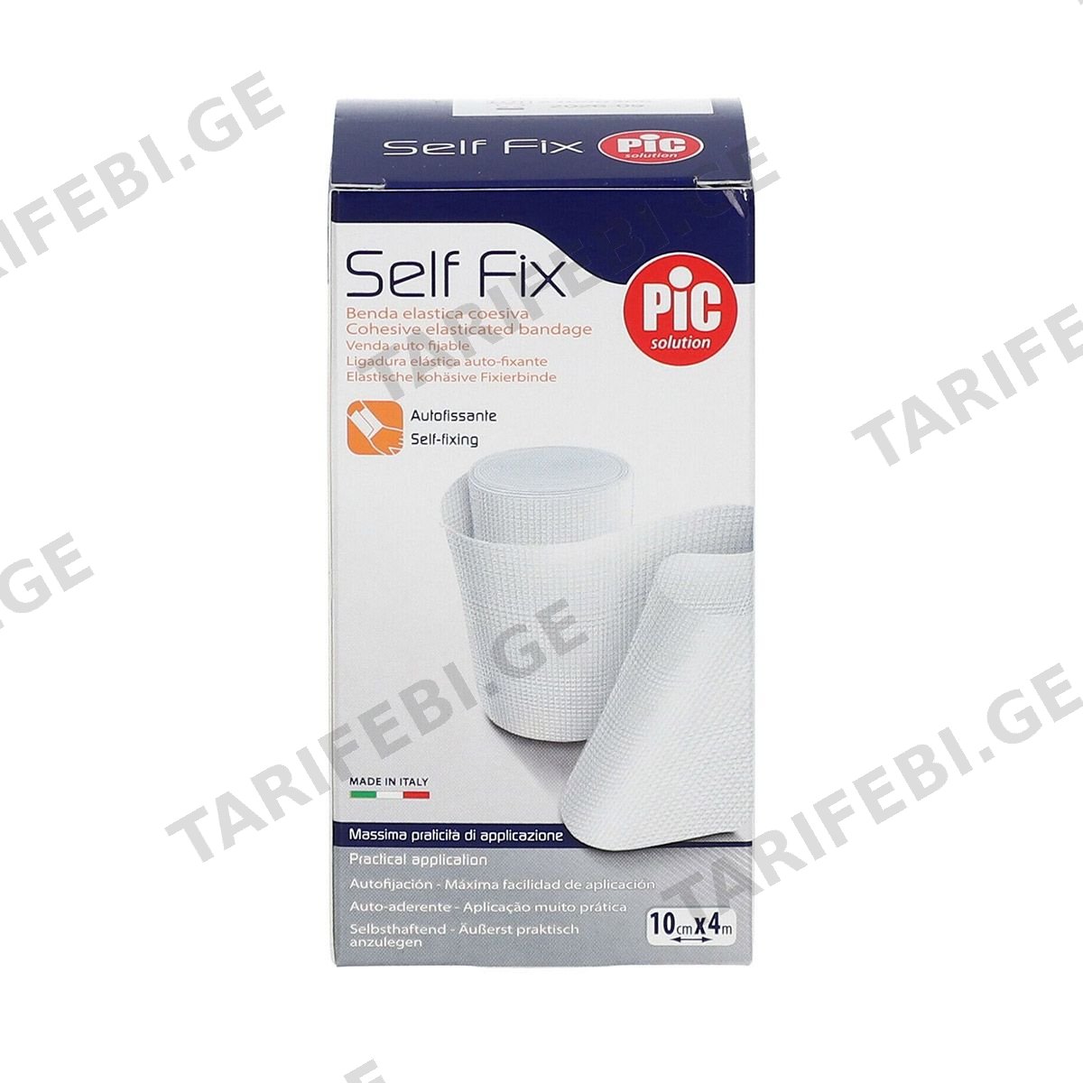 ბინტი ელასტიური SELF FIX 10სმX4მ