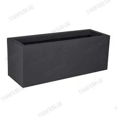 ქოთანი პლასტმასის EDA Plastiques BALCONNIERE VOLCANIA'UP 59 X 19,5 X 22,8სმ 25ლ