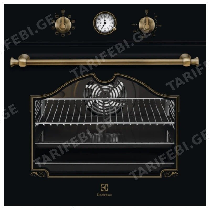 ჩასაშენებელი ღუმელი ELECTROLUX EOA5220AOR 72 ლ შავი