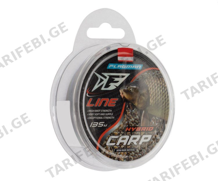 ძუა Flagman Line Carp 135 მ 0.30 მმ