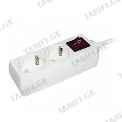 დამაგრძელებელი IEK 16A/250 2х5m