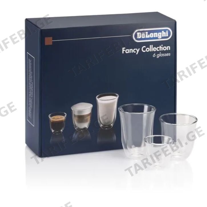 ყავის ჭიქების ნაკრები DeLonghi DLSC302