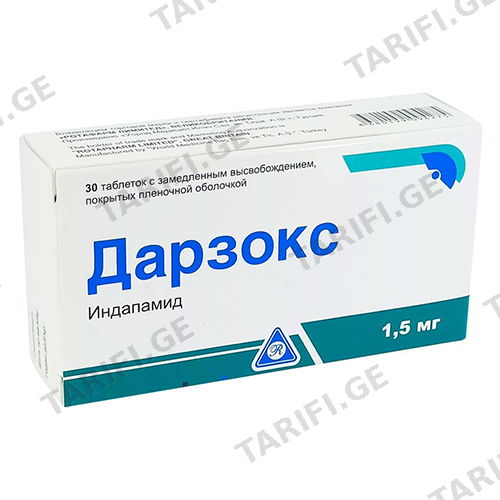 დარზოქსი ტაბლეტი 1.5მგ #30