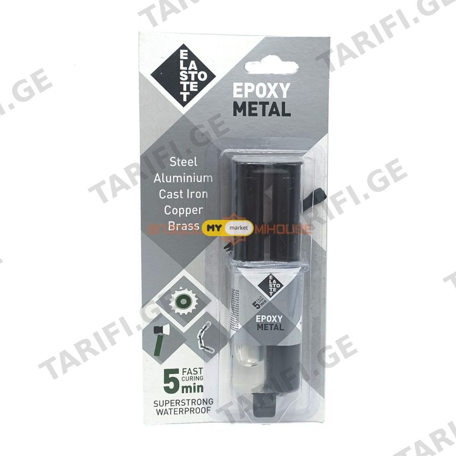 წებო ELASTOTET EPOXY ADHESIVE METAL 28 ML