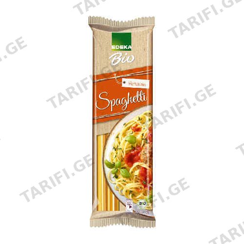 სპაგეტი ორგანული /EDEKA/ 500 გრ