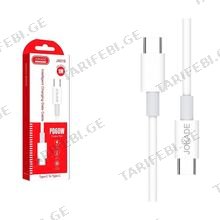 JOKADE JA016 Type-C to Type-C cable სწრაფ დამტენი კაბელი 60W