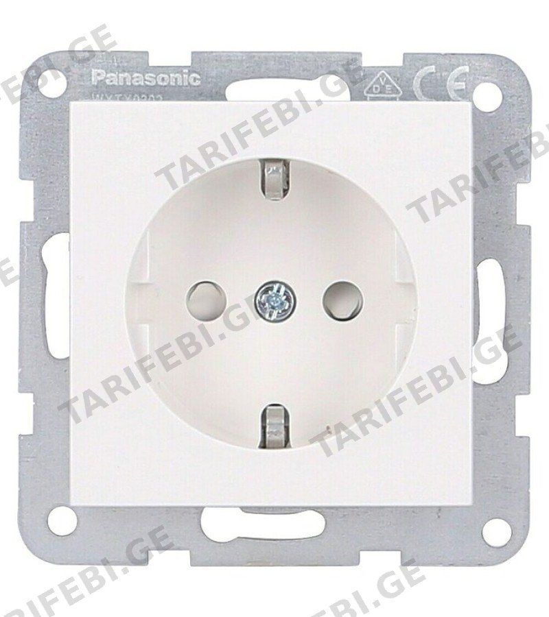 როზეტის მექანიზმი KARRE PLUS 55 თეთრი WDTT02012WH-EU1 Panasonic