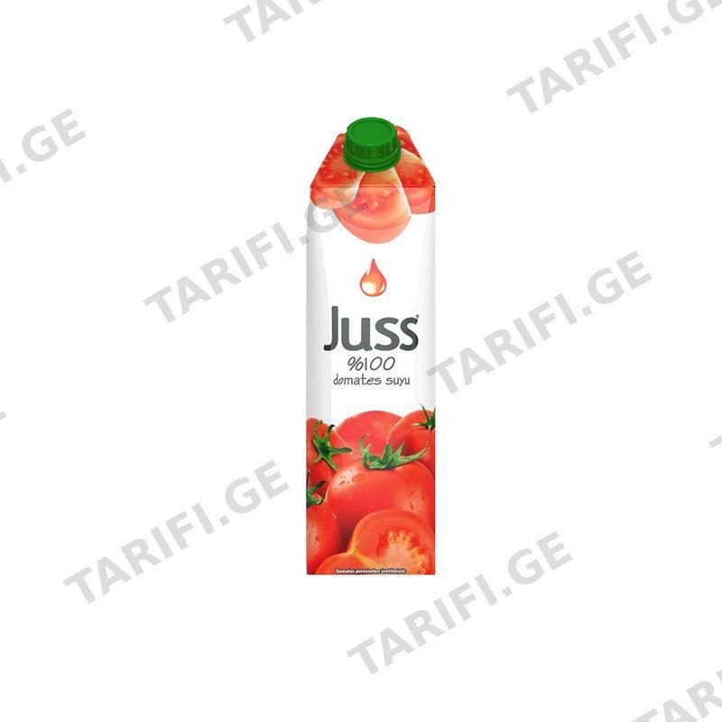 JUSS პომიდვრის წვენი 100% 1L
