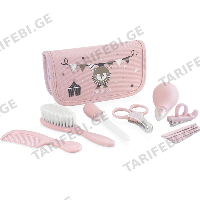 ბავშვის მოვლის ნაკრები MINILAND BABY KIT ROSE