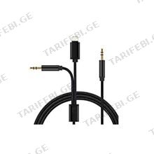 IOS & Android 2 in 1 Aux Cable კაბელი