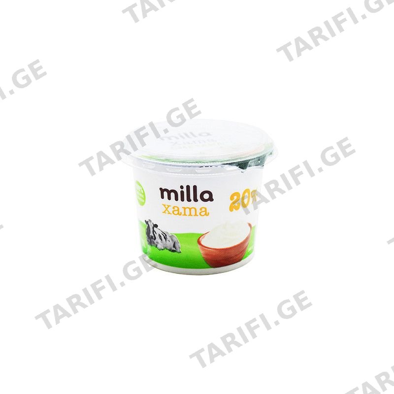 Milla არაჟანი 20%-300გ