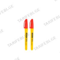 (2ც) მარკერი (წითელი) STANLEY STHT81389-0