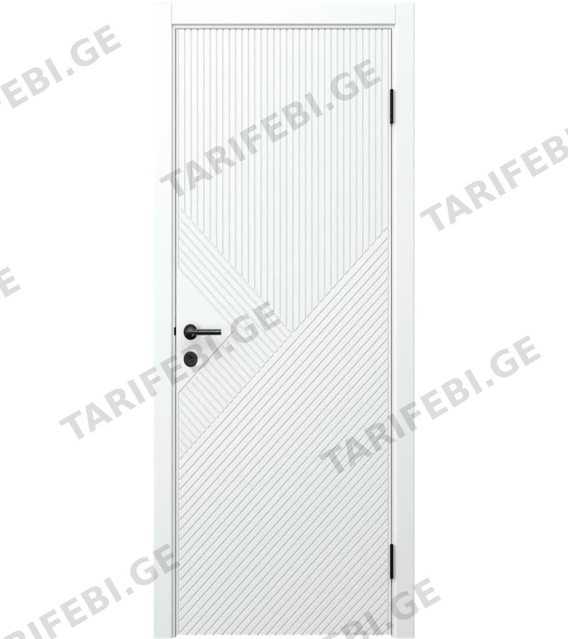კარი MDF Соло-11 ზომა. 70*2150 ფერი. 9003 Белая
