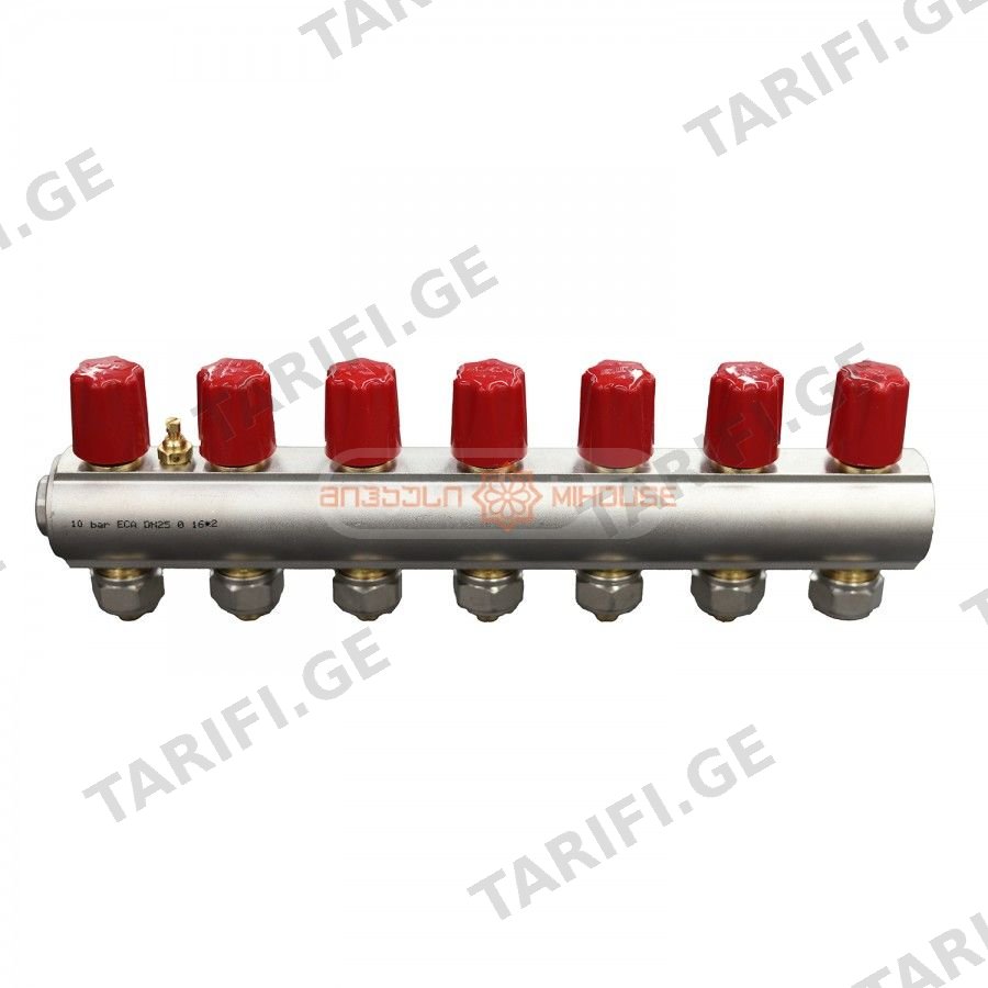 კოლექტორი ECA 7- იანი 602120458-02 წითელი