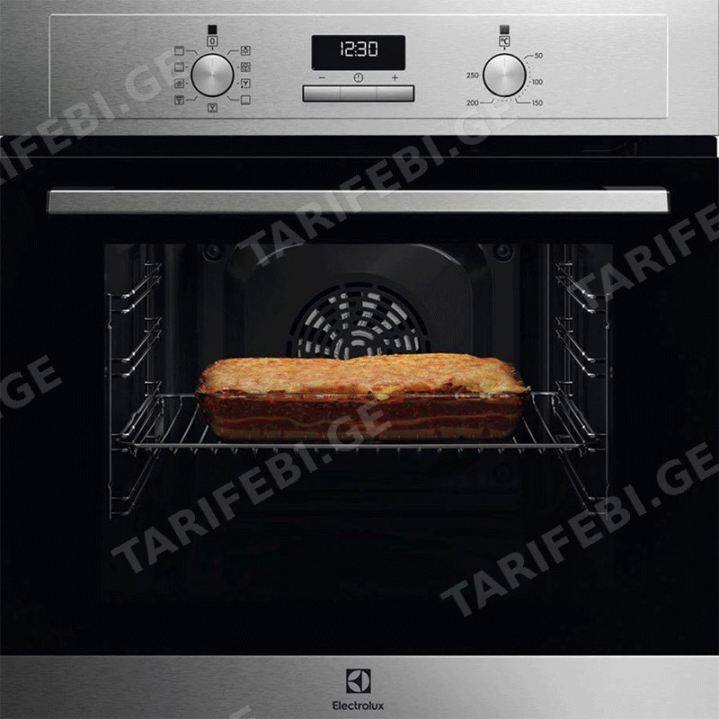 ჩასაშენებელი ღუმელი ELECTROLUX EOF3H40BX (65 L)