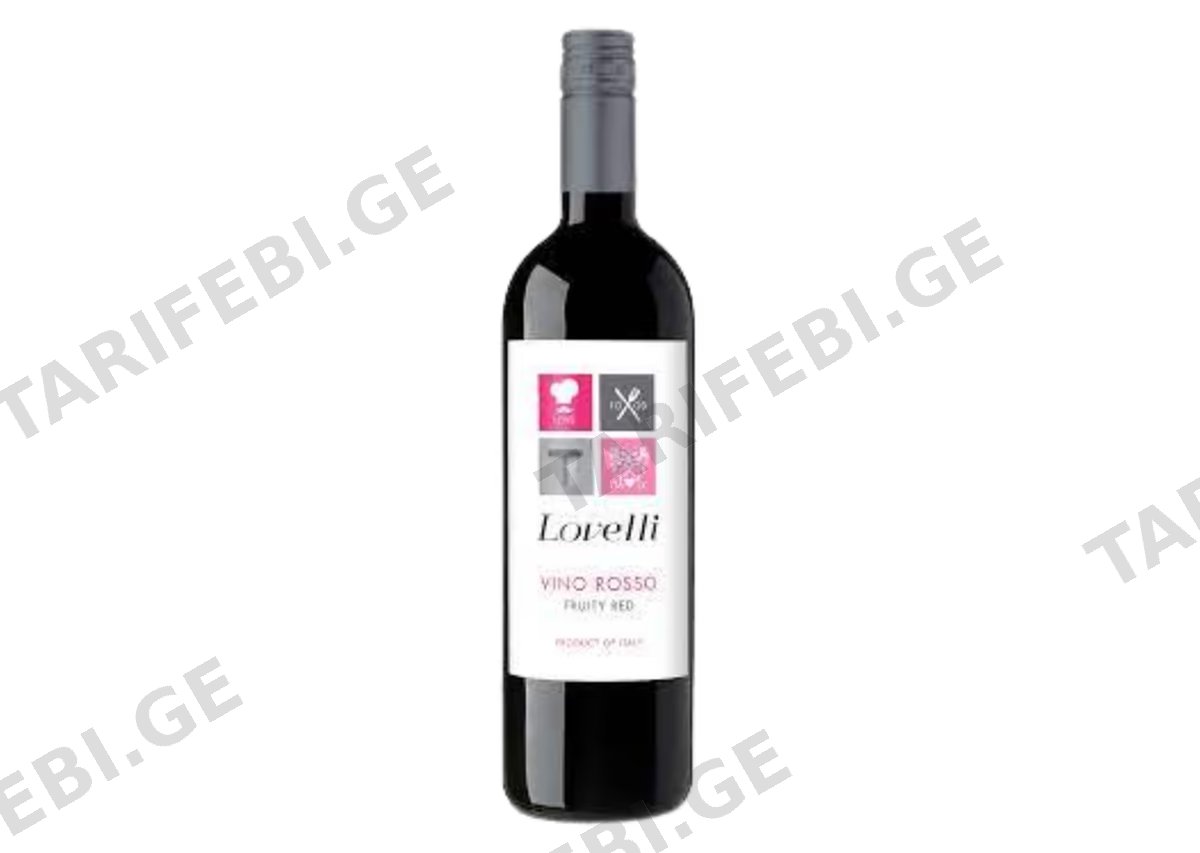 Lovelli - შერეული, წითელი