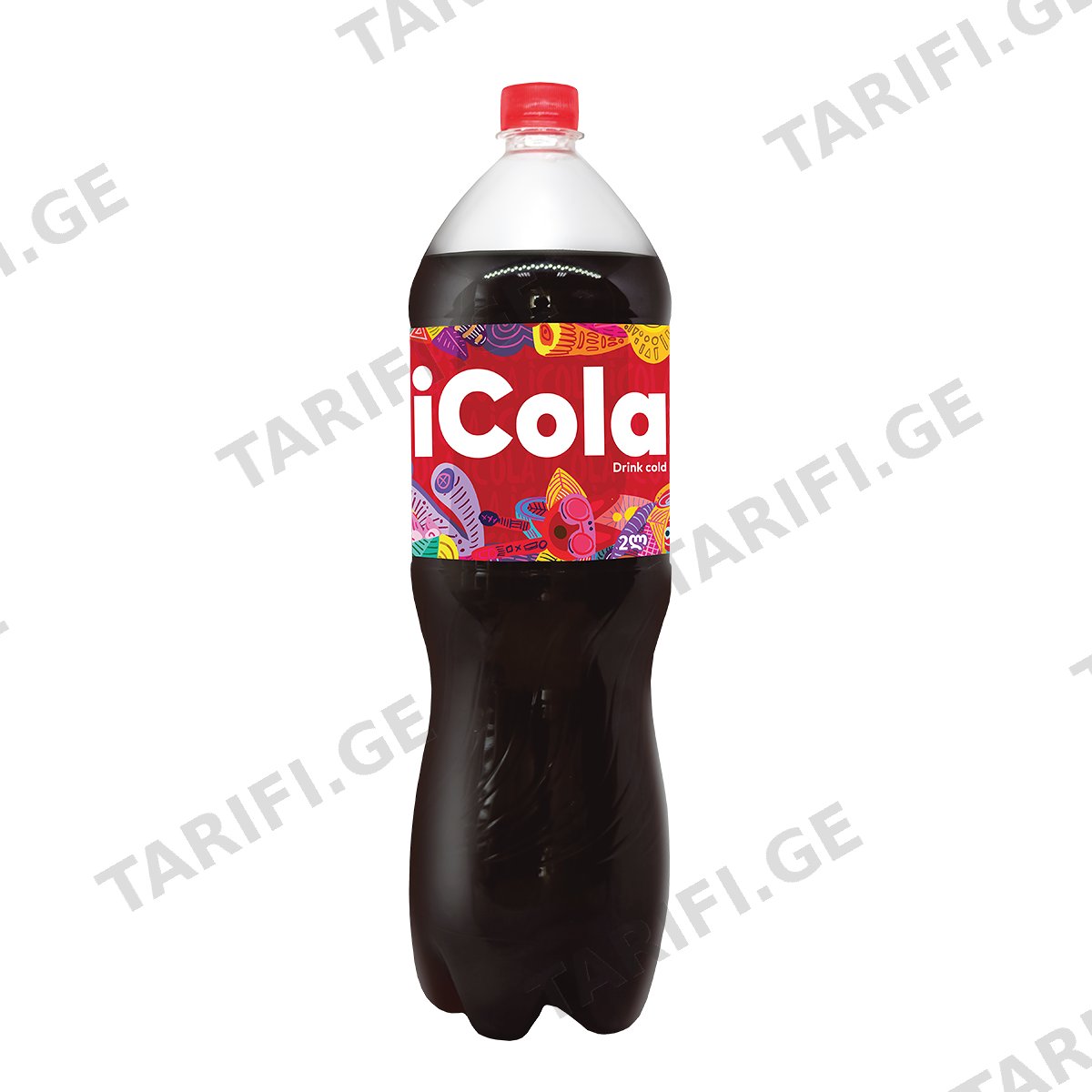 გამაგრილებელი სასმელი "iCola" 2,0ლ