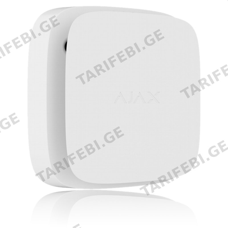 უკაბელო ტემპერატურის დეტექტორი Ajax FireProtect 2 RB (Heat/CO) (8EU) ASP white,Ajax