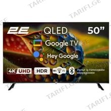 2E 2E-50A77Q 50"4K QLED Smart ტელევიზორი